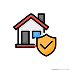 A secured house icon