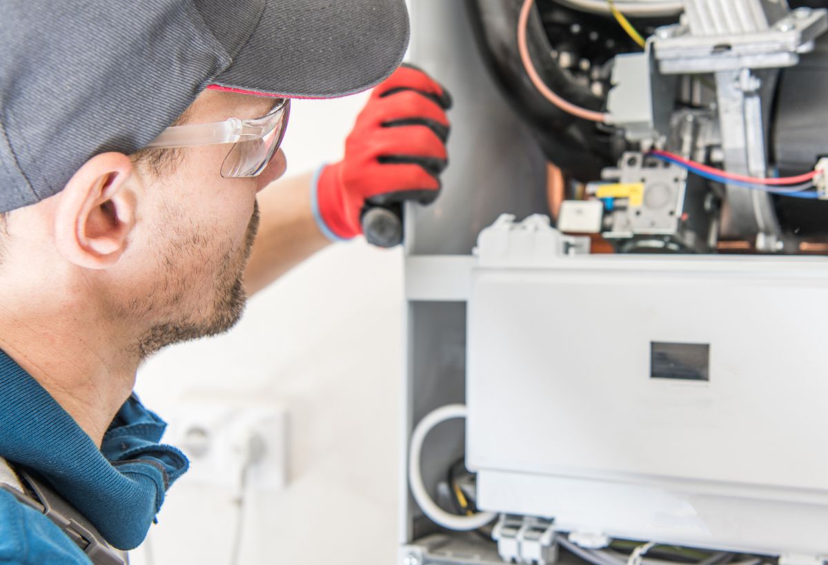 tankless water installation 3