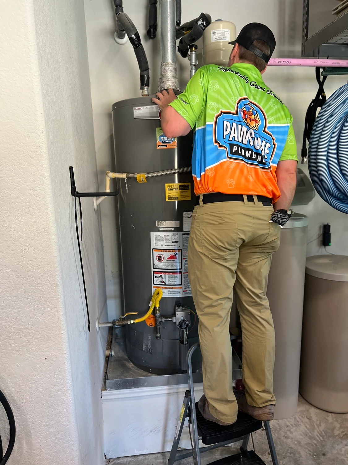 water heater installation pawsome plumbing helotes