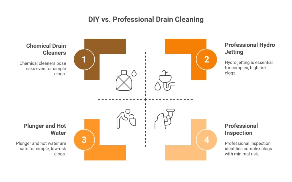 DIY vs. Professional Drain Cleaning_ What’s Right for You_ - visual selection