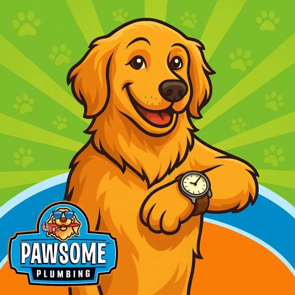 Pawsome Plumbing Mascot