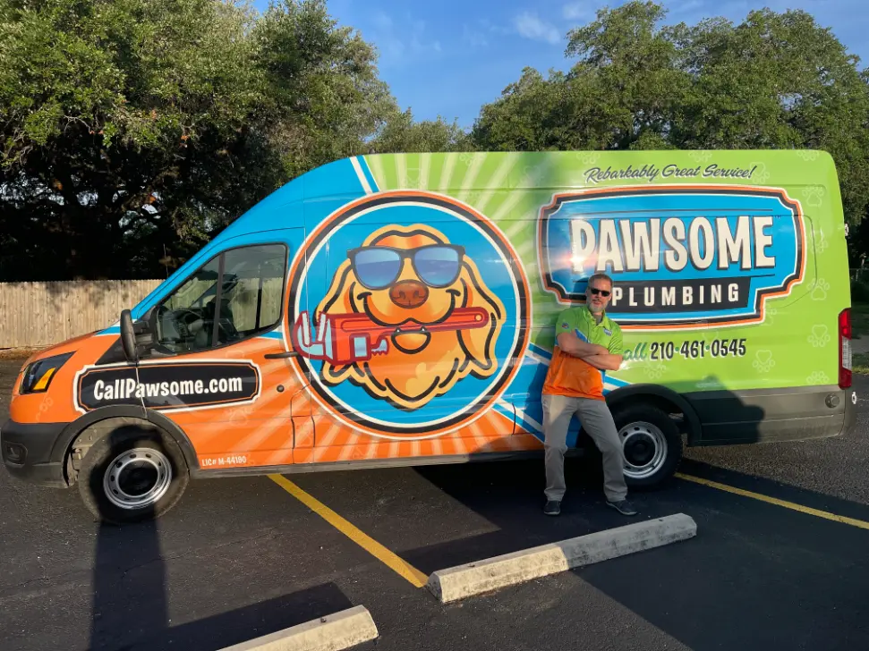 Pawsome Plumbing Van